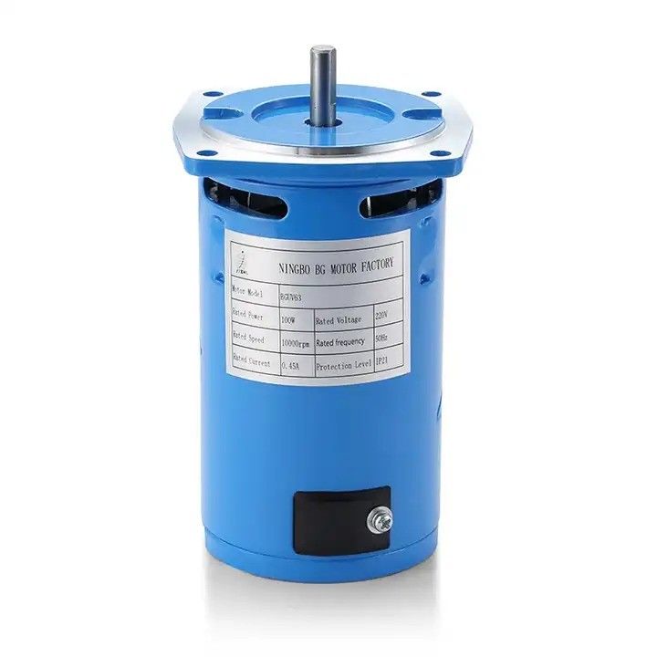 110V 220V 50/60Hz 65mm 150w Moteur à rotation inverse AC Machine professionnelle avec 65dB de bruit