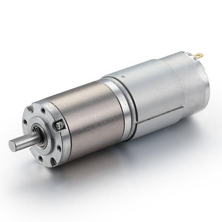 Commutation Brush couple élevé 12v 42mm engrenage à basse vitesse moteur CC brossé pour tapis de course 75dB