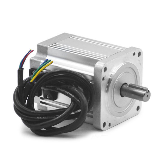 Moteur de tapis roulant en courant continu sans balai en argent de 48 V 220 W pour le fitness YLP 80BL-154-3
