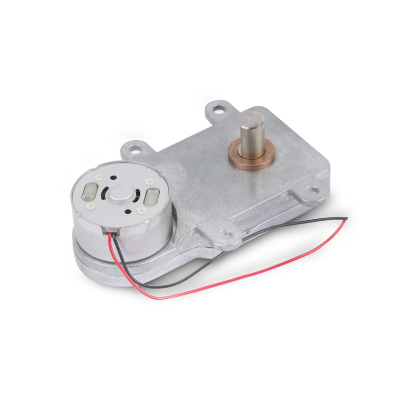 Moteur à engrenages à courant continu à aimant permanent pour portes automatiques 6-24V basse tension haute précision